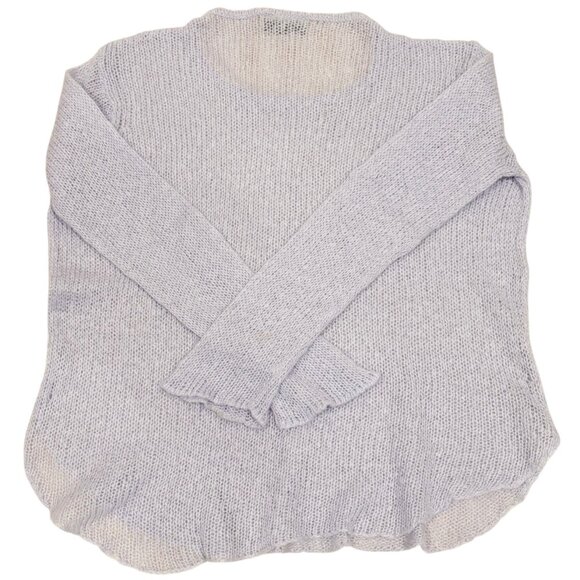 Wooden Ships Loose Weave Scoop Neck Sweater Size Large - Picture 2 of 7